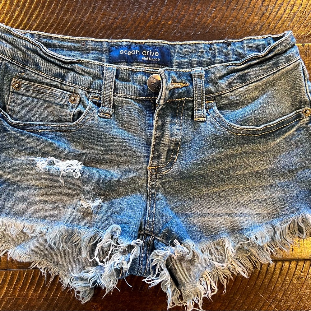 Ocean Drive short jean shorts size 1